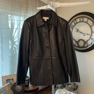 Casual Corner, Size S, Genuine Leather jacket